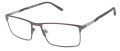 XXL Thorobred Gunmetal Eyeglasses - Color Image