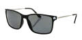 YETI Eyewear Glacier Black Black / Smoke Polarized (YT-00110) Sunglasses - Color Image