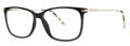 Via Spiga Lucrezia Black (500) Eyeglasses - Color Image