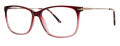 Via Spiga Lucrezia Burgundy (900) Eyeglasses - Color Image