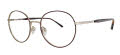 Via Spiga Jeana Red/Gold (910) Eyeglasses - Color Image