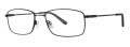 Stetson Stetson Zylo-Flex 728 Matte Black (323) Eyeglasses - Color Image