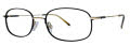 Stetson Stetson Stainless Steel 602 Noir/Gold (308) Eyeglasses - Color Image