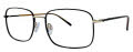 Stetson Stetson Stainless Steel 603 Noir/Gold (308) Eyeglasses - Color Image