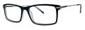Stetson Stetson Stainless Steel 605 Black (021) Eyeglasses - Color Image