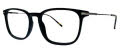 Stetson Stetson Stainless Steel 606 Black (021) Eyeglasses - Color Image