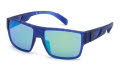 Adidas SP0006 Matte Blue / Smoke to Green Photocromatic (91Q) Sunglasses - Color Image