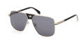 Adidas OR0091 Gold / Smoke (32A) Sunglasses - Color Image