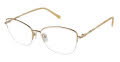 Alexander Liliana Gold Eyeglasses - Color Image