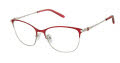 Alexander Esther Burgundy Eyeglasses - Color Image