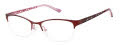 Alexander Zelda Burgundy Eyeglasses - Color Image