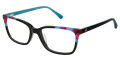 Ann Taylor AT346 Black Multi (C01) Eyeglasses - Color Image