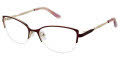 Ann Taylor ATP712 Matte Garnet (C03) Eyeglasses - Color Image