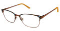 Ann Taylor AT102 Matte Brown (C01) Eyeglasses - Color Image
