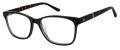 Ann Taylor AT008 Black / Tortoise (CO1) Eyeglasses - Color Image