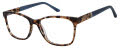 Ann Taylor AT008 Tortoise / Teal (CO2) Eyeglasses - Color Image