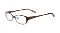 Anna Sui AS198 Brown (182)  Eyeglasses - Color Image
