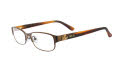 Anna Sui AS199 Dark Brown (107) Eyeglasses - Color Image