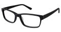 Aristar AR 18645 Black Matt (523) Eyeglasses - Color Image