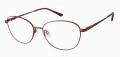 Aristar AR 18443 Burgundy (517) Eyeglasses - Color Image