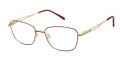 Aristar AR 30821 Burgundy (517) Eyeglasses - Color Image