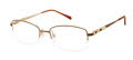 Aristar AR 30822 Light Brown (573) Eyeglasses - Color Image