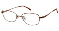 Aristar AR 16384 Peach (562) Eyeglasses - Color Image