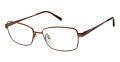 Aristar AR 16390 Dark Brown (564) Eyeglasses - Color Image