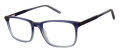 Aristar AR 18657 Blue Eyeglasses - Color Image
