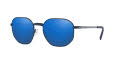 Armani Exchange AX2036S Matte Blue / Mirror Blue Lens (609955) Sunglasses - Color Image