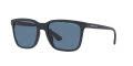 Armani Exchange AX4112SU Matte Blue / Dark Blue Lens (818180) Sunglasses - Color Image