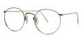 Art Craft Art-Bilt 100A-ST Ful-Vue Skull Temples Gold Eyeglasses - Color Image