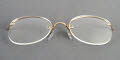 Art Craft Art-Bilt Rimway with Cable Temples Yellow - Goggle Shaped Lenses Eyeglasses - Color Image