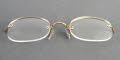 Art Craft Art-Bilt Rimway with Cable Temples Yellow - Rectangle Shaped Lenses Eyeglasses - Color Image