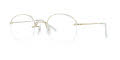 Art Craft Art-Bilt Rimway with Skull Temples Yellow - Rectangle Shaped Lenses Eyeglasses - Color Image