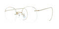 Art Craft Art-Bilt Rimway with Cable Temples Yellow - Perimetric #2 Shaped Lenses Eyeglasses - Color Image