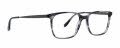 Badgley Mischka Baldwin Grey Horn Eyeglasses - Color Image