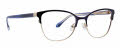 Badgley Mischka Roxie Navy Eyeglasses - Color Image