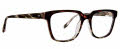 Badgley Mischka Silas Brown Grey Eyeglasses - Color Image
