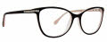 Badgley Mischka Sirine Black Eyeglasses - Color Image