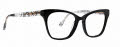 Badgley Mischka Delice Black Eyeglasses - Color Image