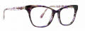Badgley Mischka Delice Plum Eyeglasses - Color Image