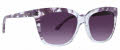 Badgley Mischka Chantae Plum Sunglasses - Color Image