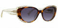 Badgley Mischka Frederique Tortoise Sunglasses - Color Image