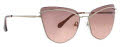 Badgley Mischka Severine Gold Sunglasses - Color Image