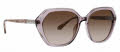 Badgley Mischka Solene Plum Sunglasses - Color Image