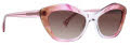 Badgley Mischka Zelie Blush Sunglasses - Color Image