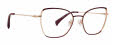 Badgley Mischka Nayda Merlot Eyeglasses - Color Image