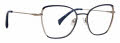 Badgley Mischka Nayda Navy Eyeglasses - Color Image