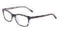 Bebe BB5145 Plum Floral (500) Eyeglasses - Color Image